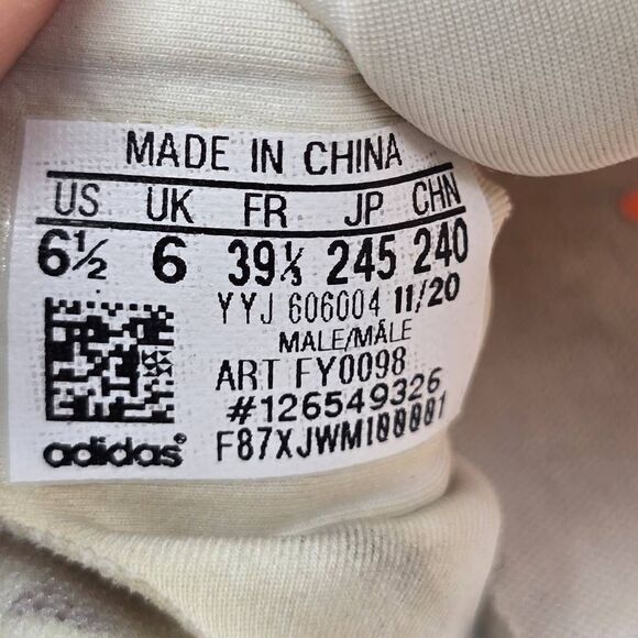 Adidas Adizero Pro White Screaming Orange Solar Yellow Lightstrike Running Sneak - Picture 9 of 13